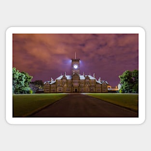 Highroyds Menston Lunatic Asylum Midnight IMG 9989-A RB Sticker